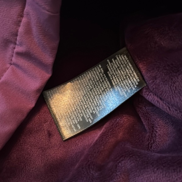 The North Face windwall Maroon Hooded Jacket NWT S - Picture 10 of 16